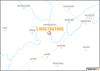 map of Liangtoutang