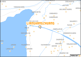 map of Liangwangzhuang