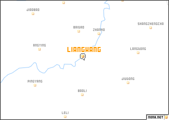 map of Liangwang