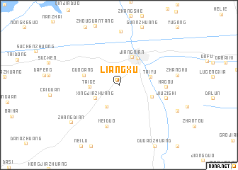 map of Liangxu