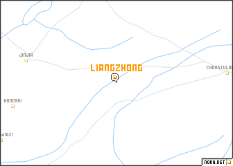 map of Liangzhong