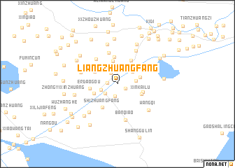 map of Liangzhuangfang
