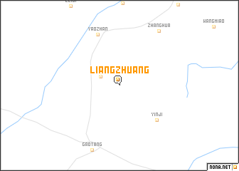 map of Liangzhuang