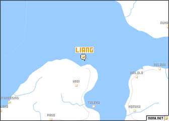 map of Liang