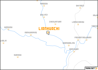 map of Lianhuachi