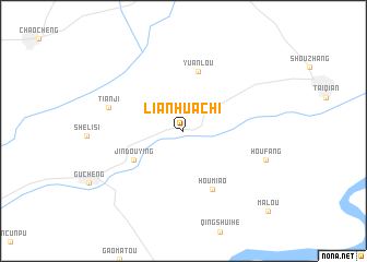 map of Lianhuachi