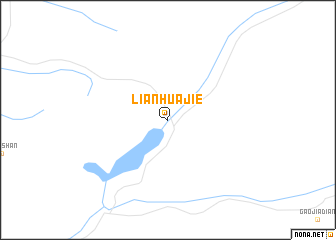 map of Lianhuajie