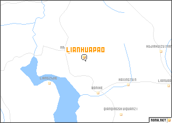 map of Lianhuapao