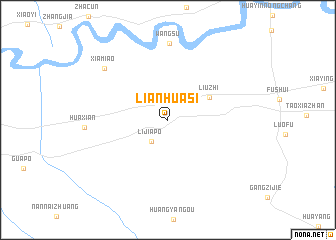 map of Lianhuasi