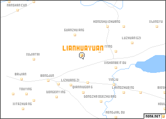 map of Lianhuayuan