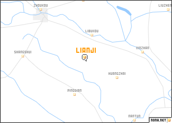map of Lianji