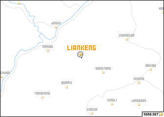 map of Liankeng