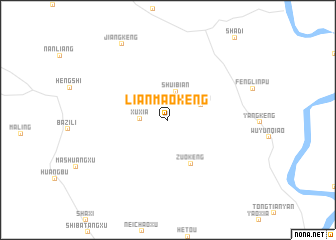 map of Lianmaokeng