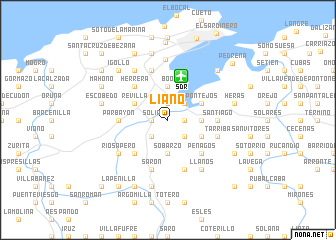 map of Liaño