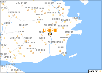 map of Lianpan