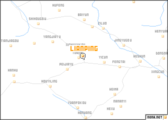 map of Lianping