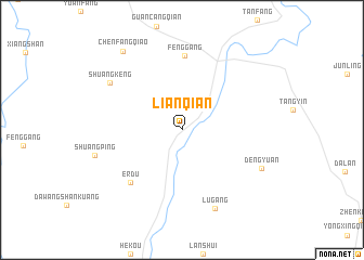 map of Lianqian