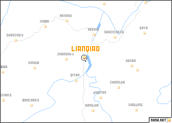 map of Lianqiao