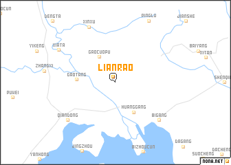 map of Lianrao