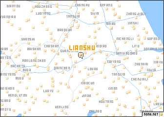 map of Lianshu