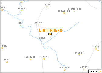 map of Liantang\