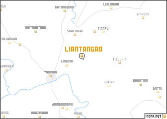 map of Liantang\