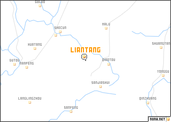 map of Liantang