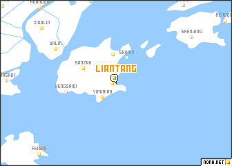 map of Liantang