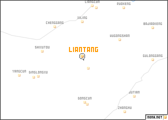 map of Liantang