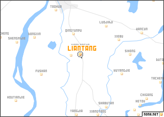 map of Liantang