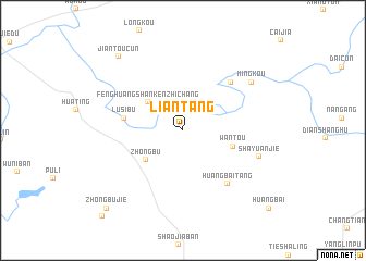 map of Liantang