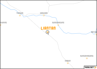 map of Liantan