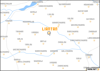 map of Liantan
