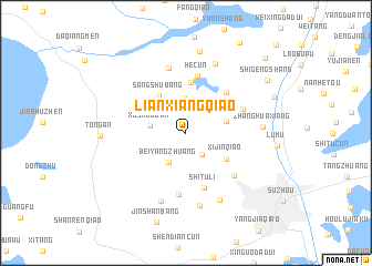 map of Lianxiangqiao