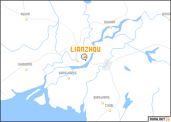 map of Lianzhou