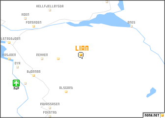 map of Lian