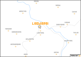 map of Liaojiapai