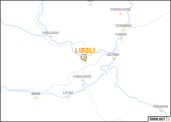 map of Liaoli