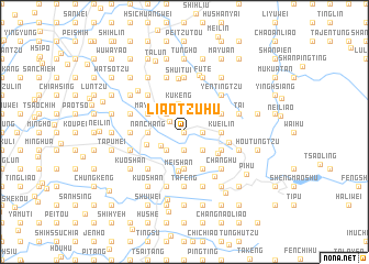 map of Liao-tzu-hu