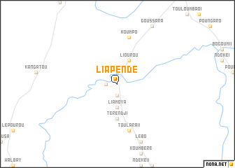 map of Lia Pendé