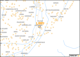 map of Liāri