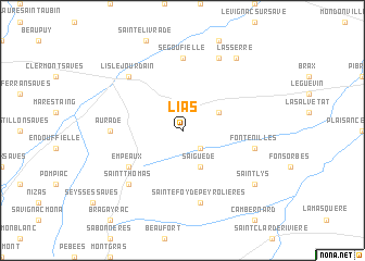 map of Lias