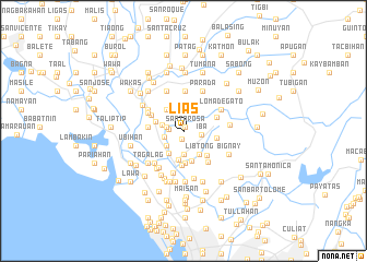 map of Lias