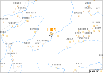 map of Lias