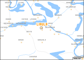 map of Liaula