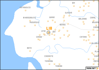 map of Liã