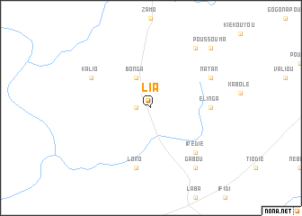 map of Lia