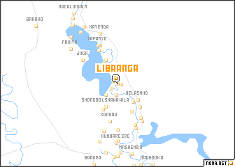 map of Libaanga