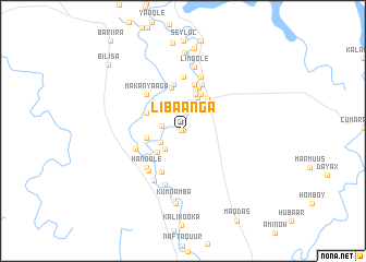 map of Libaanga