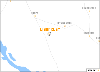 map of Libaaxley